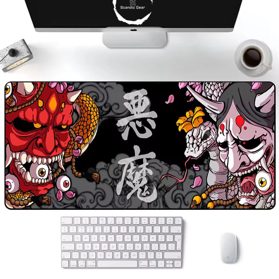 japansk samurajdjävul musmatta